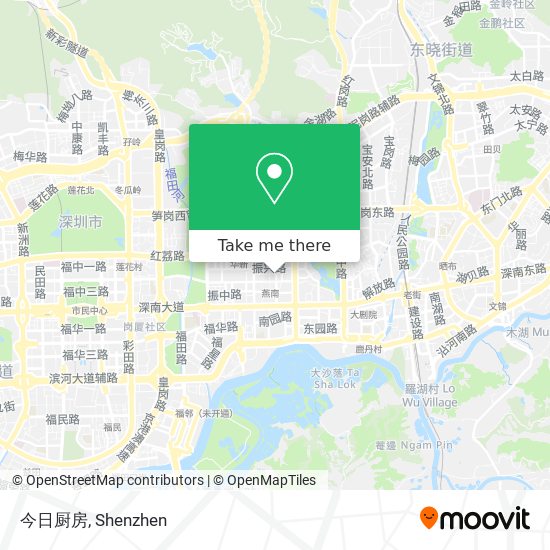 今日厨房 map
