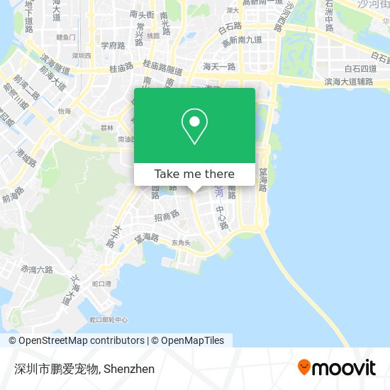 深圳市鹏爱宠物 map