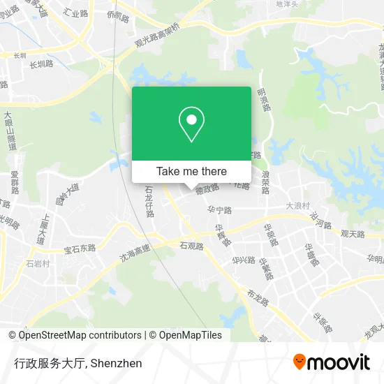 行政服务大厅 map