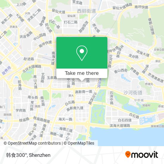 韩食300° map