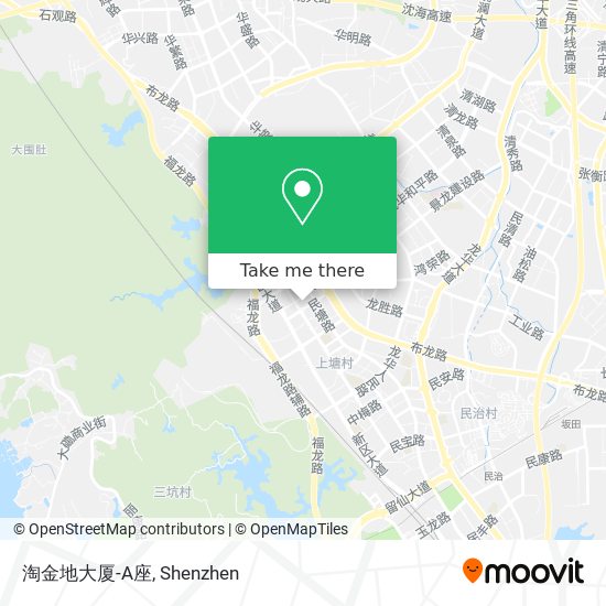 淘金地大厦-A座 map