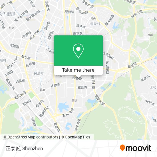 正泰货 map