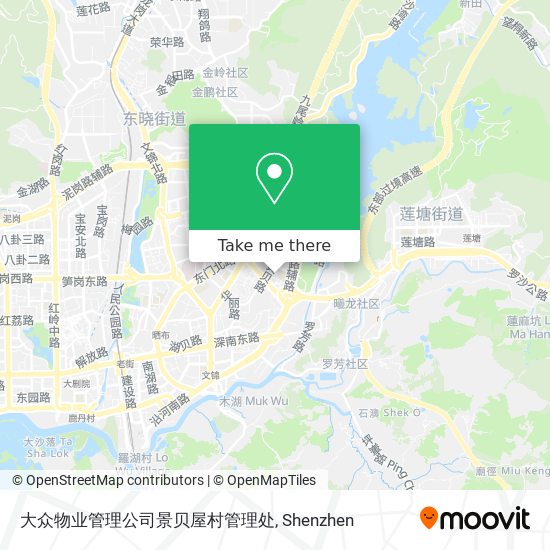 大众物业管理公司景贝屋村管理处 map