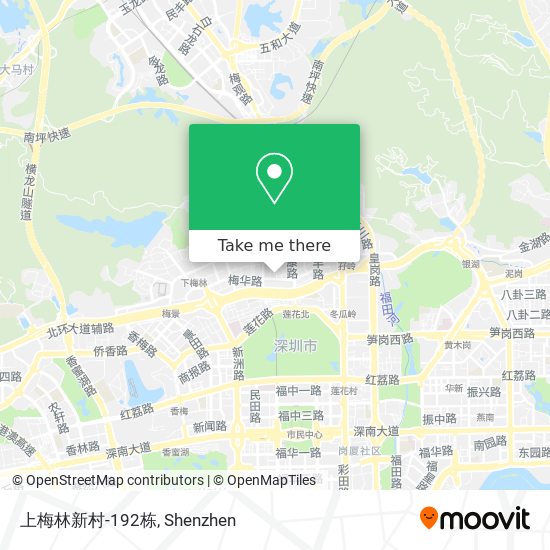 上梅林新村-192栋 map