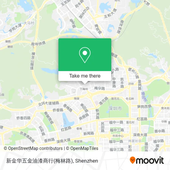 新金华五金油漆商行(梅林路) map