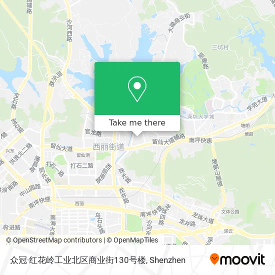 众冠·红花岭工业北区商业街130号楼 map