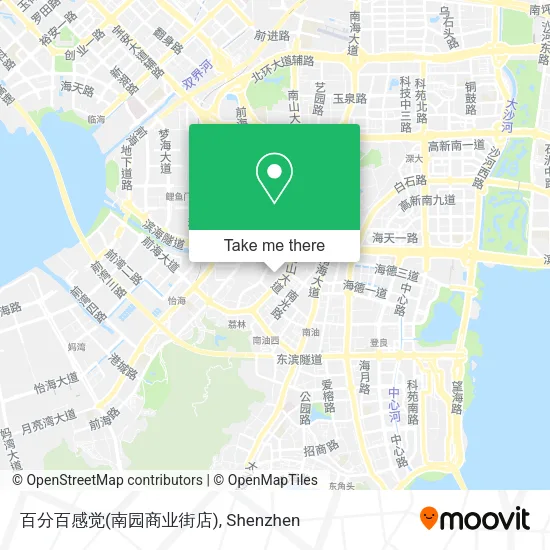 百分百感觉(南园商业街店) map
