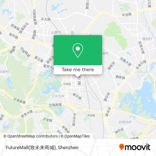 FutureMall(致未来商城) map