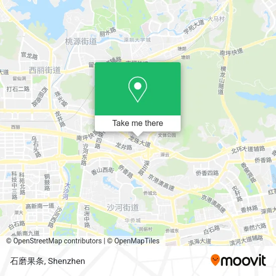 石磨果条 map