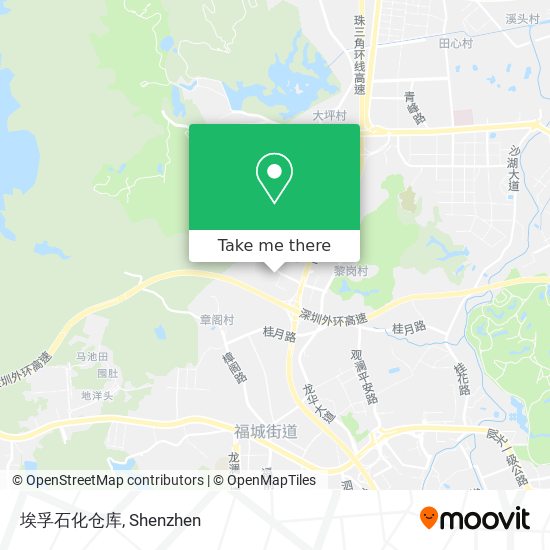 埃孚石化仓库 map