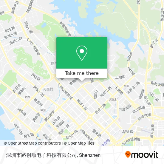 深圳市路创顺电子科技有限公司 map
