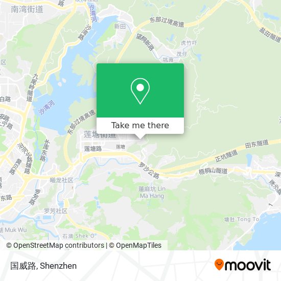 国威路 map