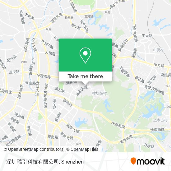 深圳瑞引科技有限公司 map