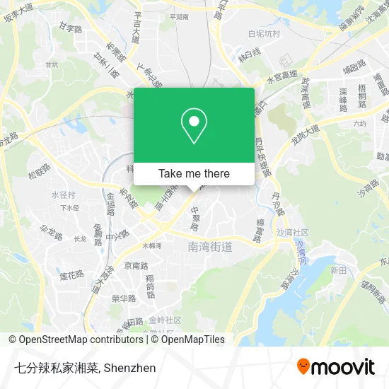 七分辣私家湘菜 map