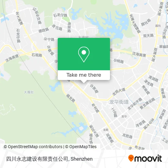 四川永志建设有限责任公司 map