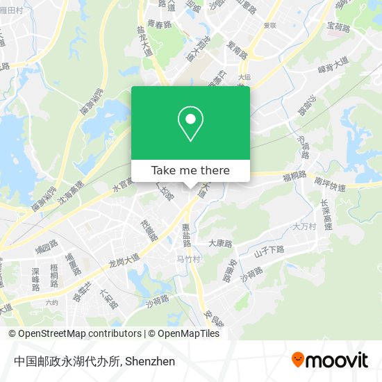 中国邮政永湖代办所 map