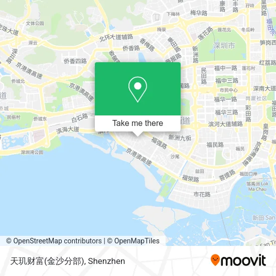 天玑财富(金沙分部) map