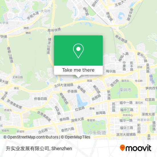 升实业发展有限公司 map