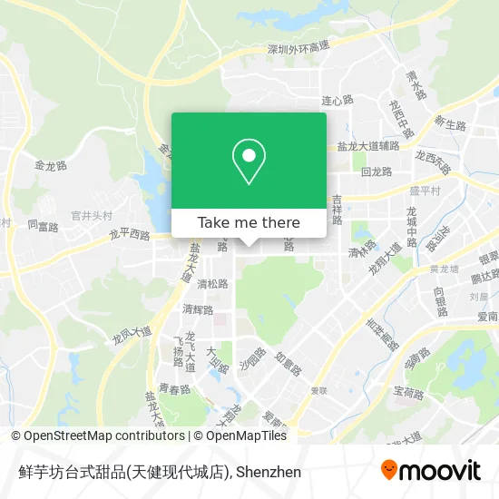 鲜芋坊台式甜品(天健现代城店) map