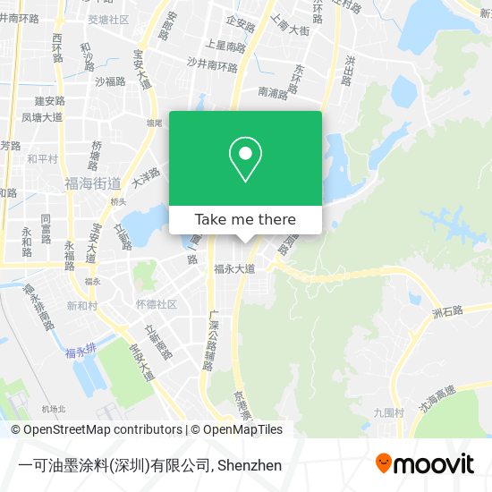 一可油墨涂料(深圳)有限公司 map