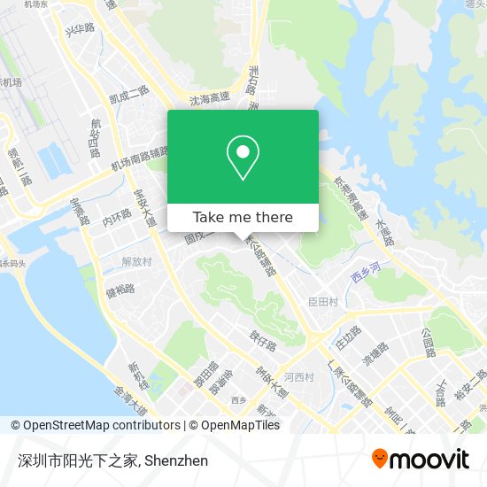 深圳市阳光下之家 map