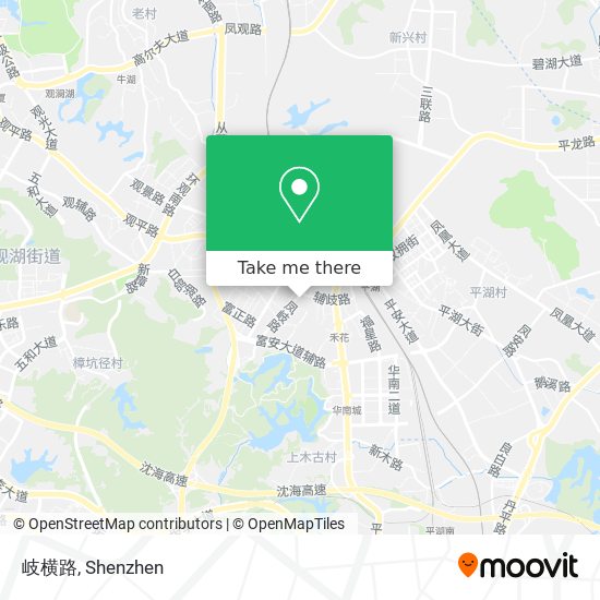 岐横路 map