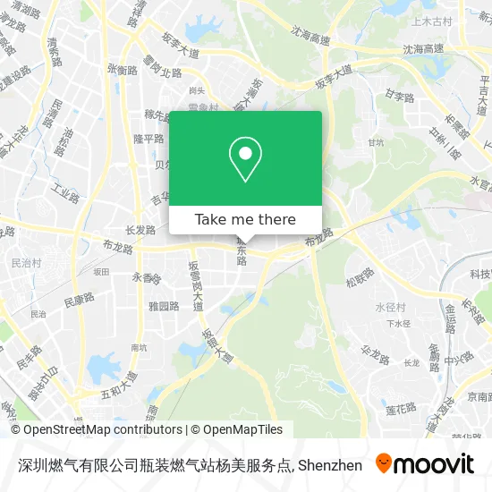 深圳燃气有限公司瓶装燃气站杨美服务点 map