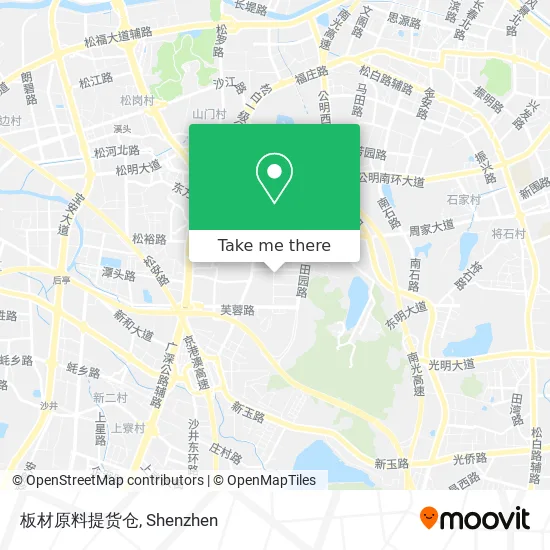 板材原料提货仓 map