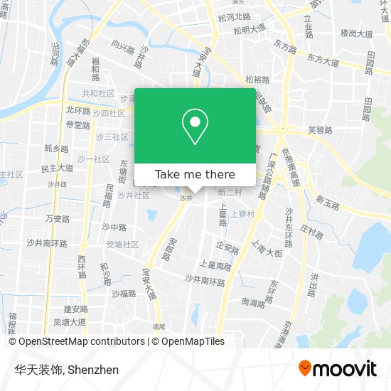 华天装饰 map