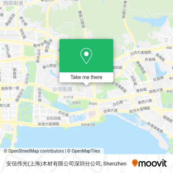 安信伟光(上海)木材有限公司深圳分公司 map