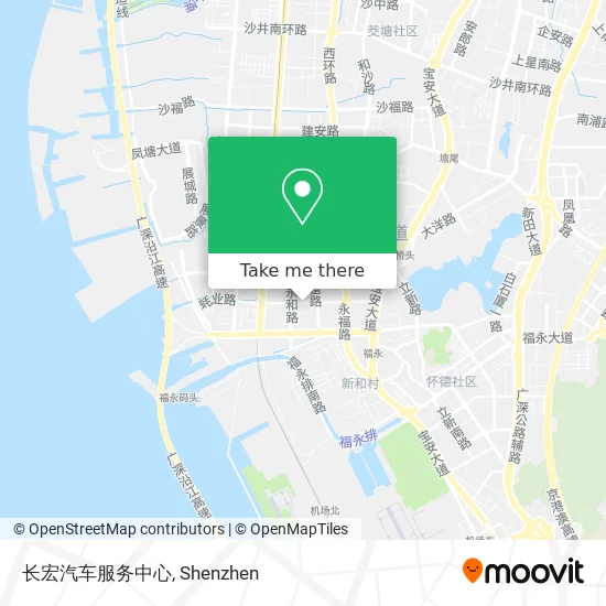 长宏汽车服务中心 map