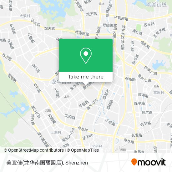 美宜佳(龙华南国丽园店) map
