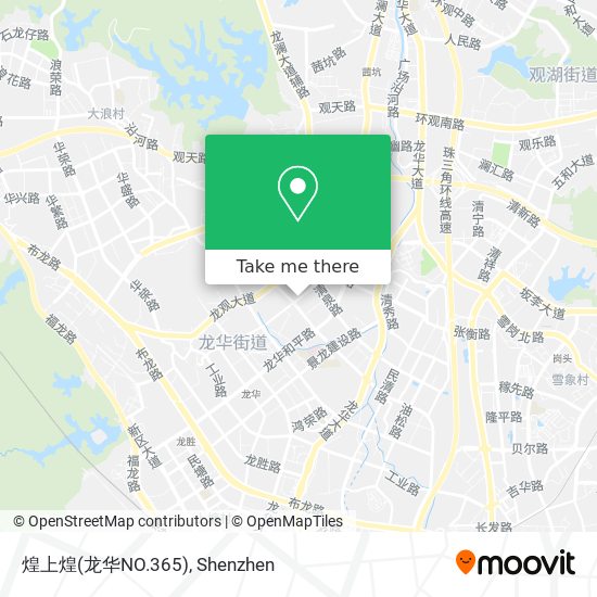煌上煌(龙华NO.365) map