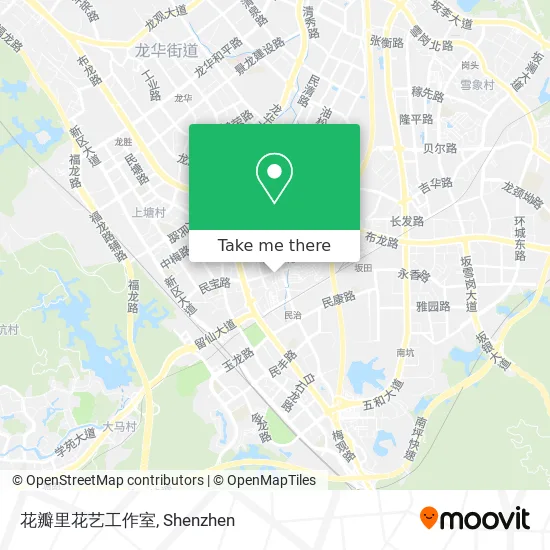 花瓣里花艺工作室 map