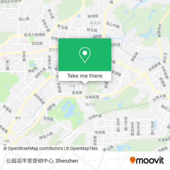 公园花半里营销中心 map