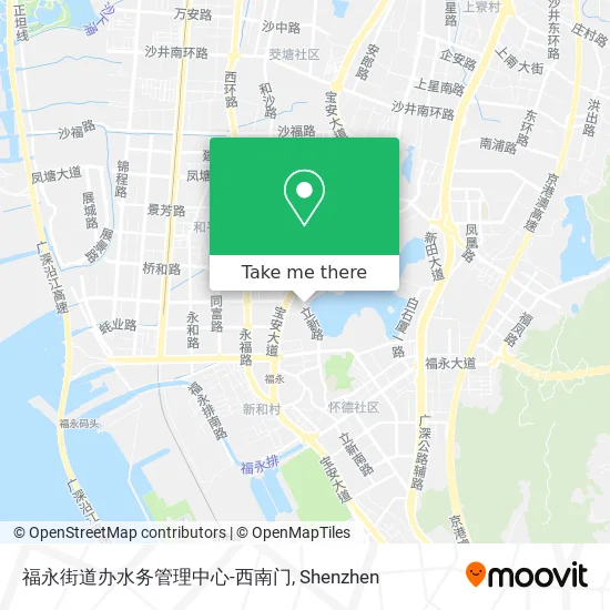 福永街道办水务管理中心-西南门 map
