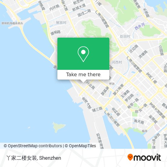 丫家二楼女装 map