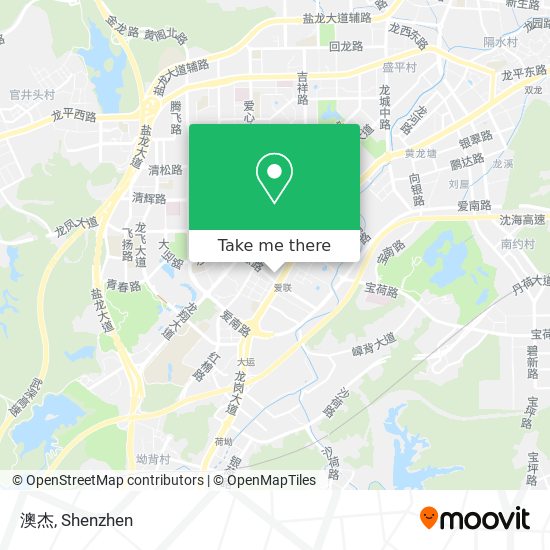 澳杰 map