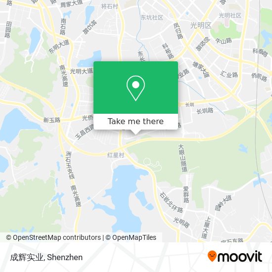 成辉实业 map