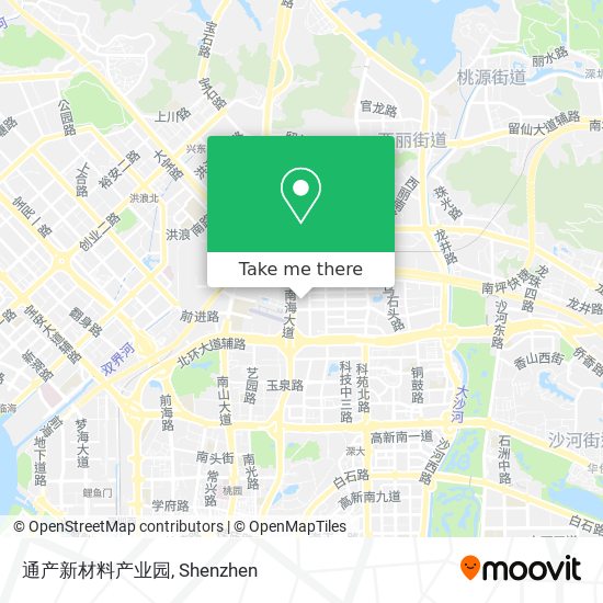 通产新材料产业园 map