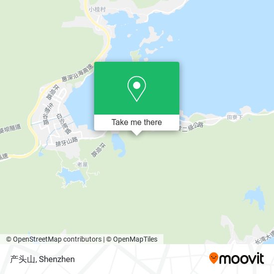 产头山 map