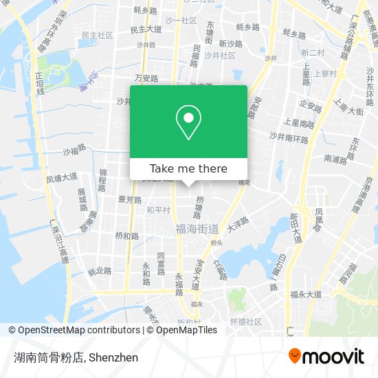 湖南筒骨粉店 map