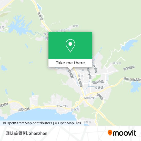 原味筒骨粥 map