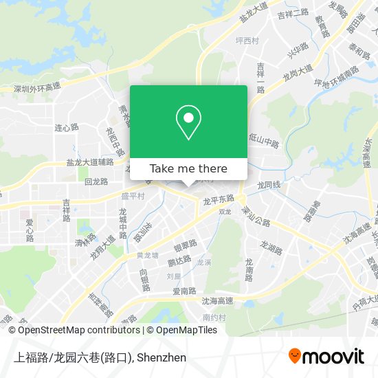 上福路/龙园六巷(路口) map