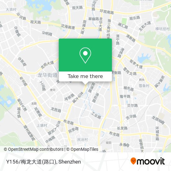 Y156/梅龙大道(路口) map