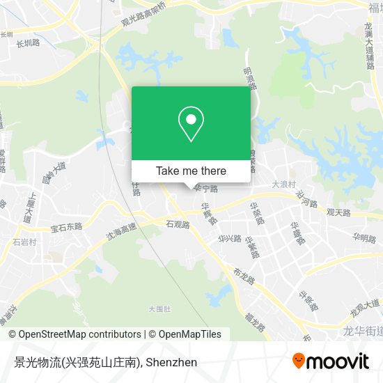 景光物流(兴强苑山庄南) map