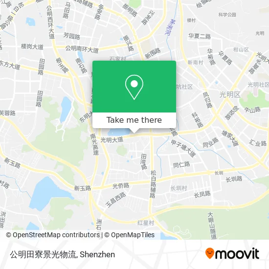 公明田寮景光物流 map