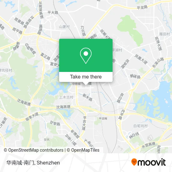 华南城-南门 map