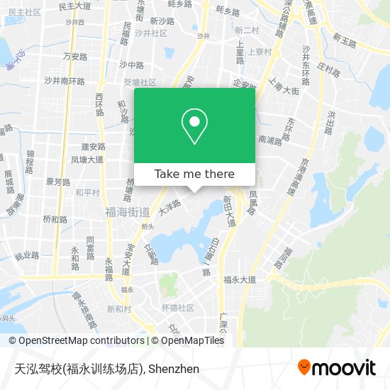 天泓驾校(福永训练场店) map