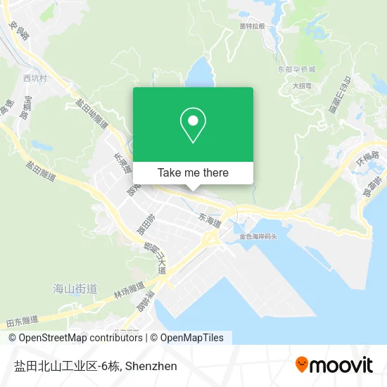 盐田北山工业区-6栋 map